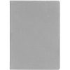 Ежедневник Shall, недатированный, серый, с белой бумагой с логотипом