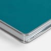 Ежедневник Metal Frame на заказ, датированный, бирюзовый с логотипом