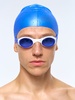 Очки для плавания Swimatic, синие с белым с логотипом
