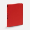 Ежедневник Flexpen Shall, недатированный, красный с логотипом