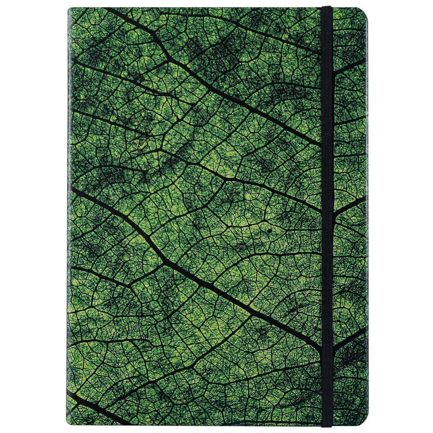 Ежедневник New Factor, недатированный, черный с логотипом