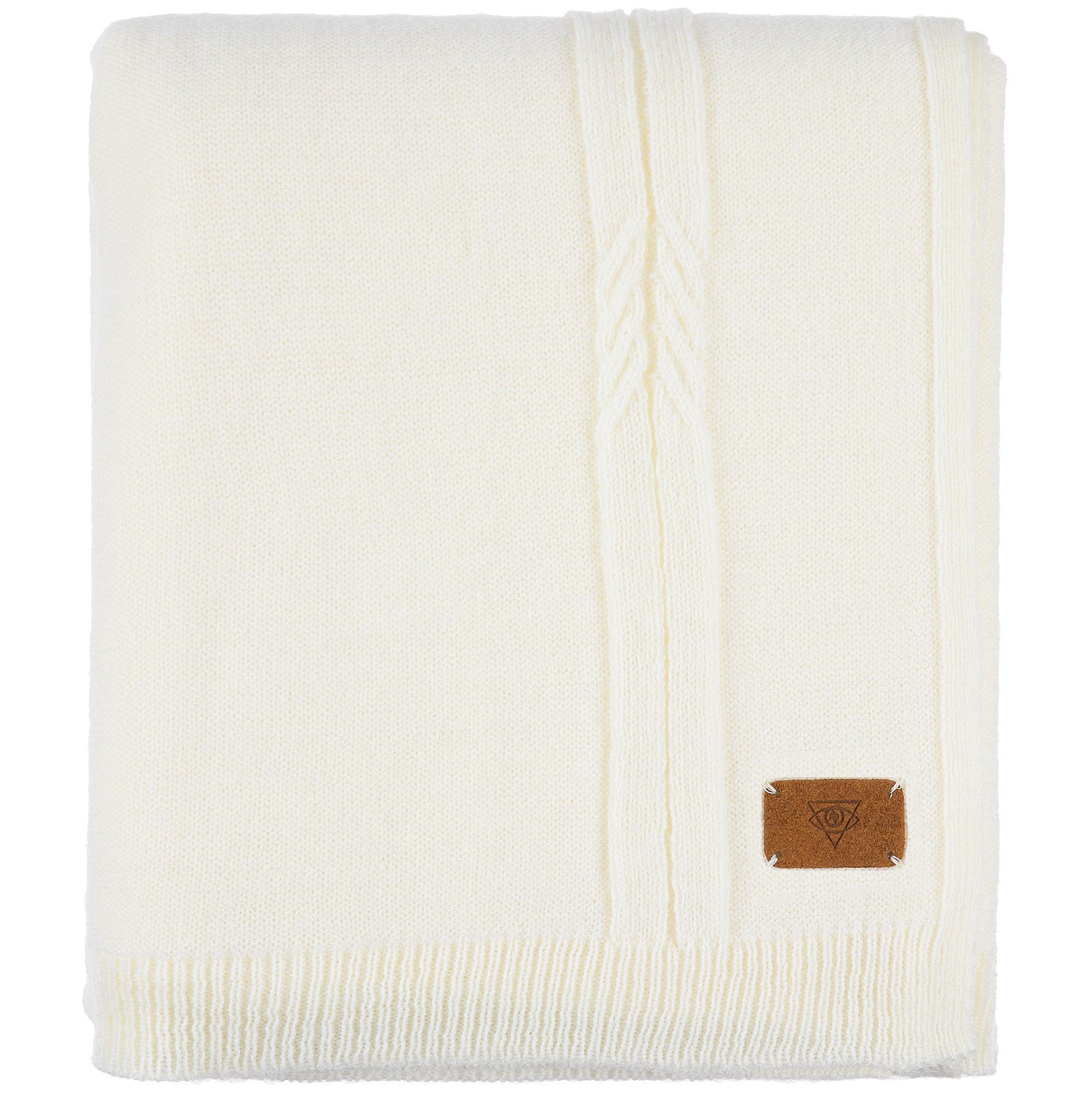 Лейбл замшевый Beta, S, горчичный с логотипом