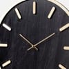 Часы Timefolio, черные с логотипом