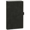 Ежедневник Nubuck Touch, недатированный, черный с логотипом