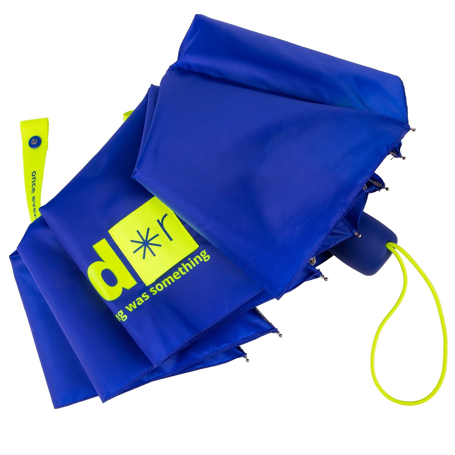 Кнопка Clavis, M, синяя с логотипом