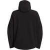 Куртка мужская Hooded Softshell черная с логотипом