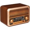 Bluetooth-колонка с радио Beatnik, коричневая с логотипом