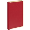 Ежедневник Relax, недатированный, красный с логотипом