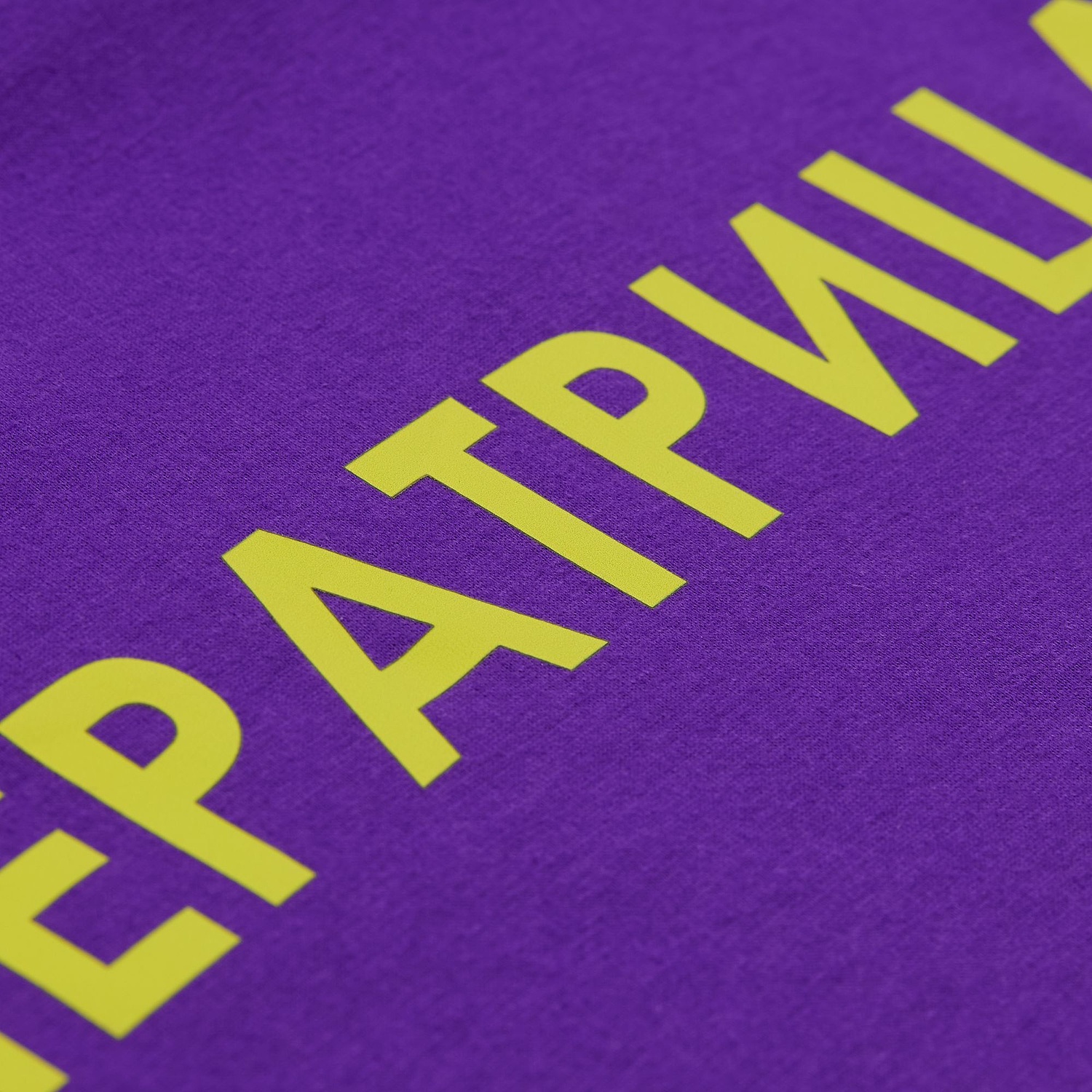 Футболка унисекс Regent 150, фиолетовая с логотипом