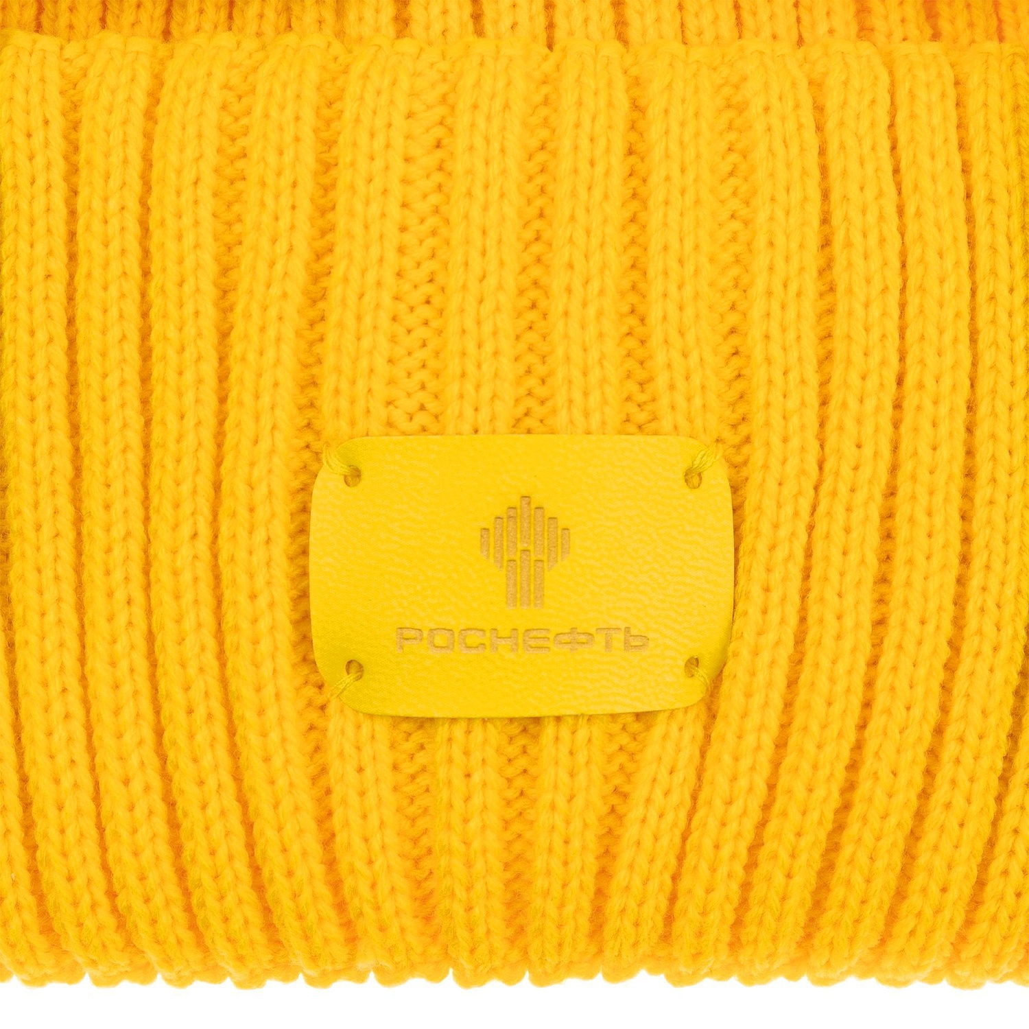 Лейбл Eta Latte, S, желтый с логотипом