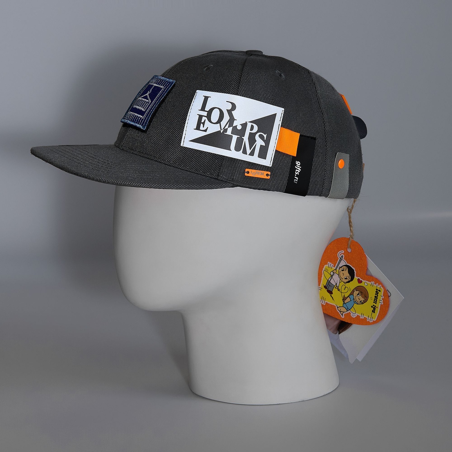 Бейсболка Sunny, желтая с логотипом