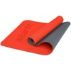 Коврик для фитнеса Star, красный с логотипом