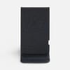 Подставка для смартфона с беспроводной зарядкой Kickstand, серая с логотипом