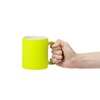 Кружка Colorido, желтый неон с логотипом