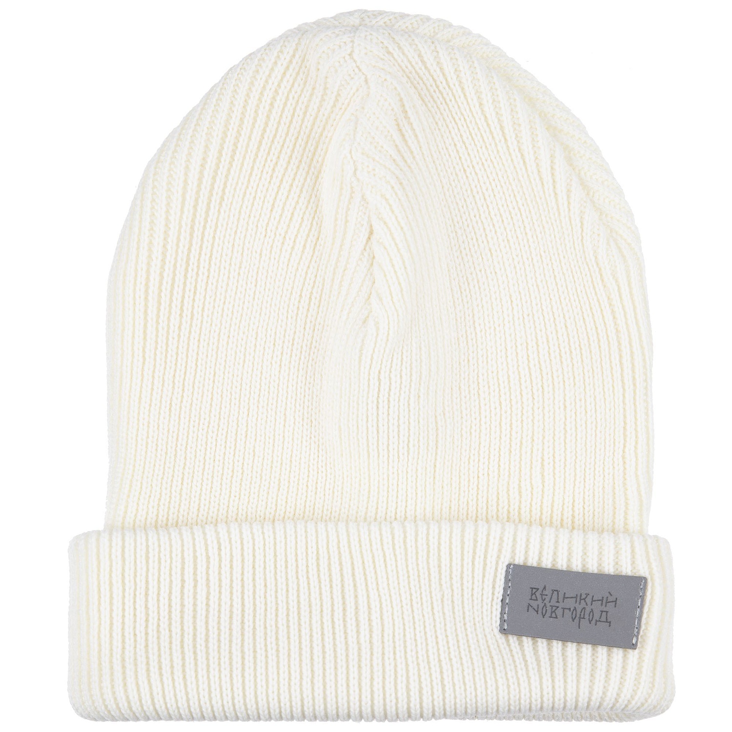 Шапка Life Explorer, молочно-белая с логотипом