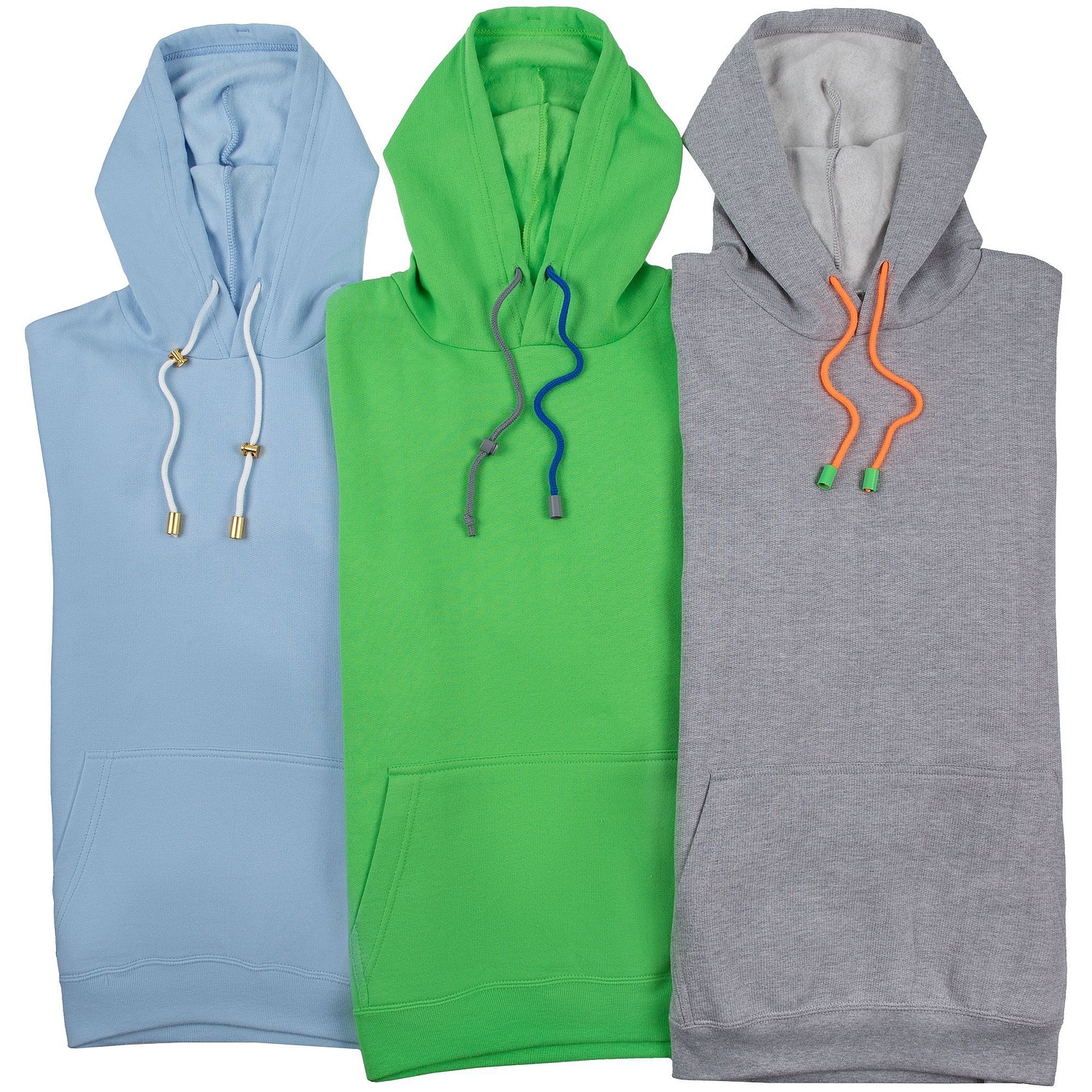 Толстовка с капюшоном Snake II бирюзовая с логотипом