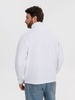 Свитшот на молнии из бифлекса Morfiss, белый, размер XL/XXL