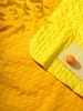 Плед для пикника Soft & Dry, желтый с логотипом