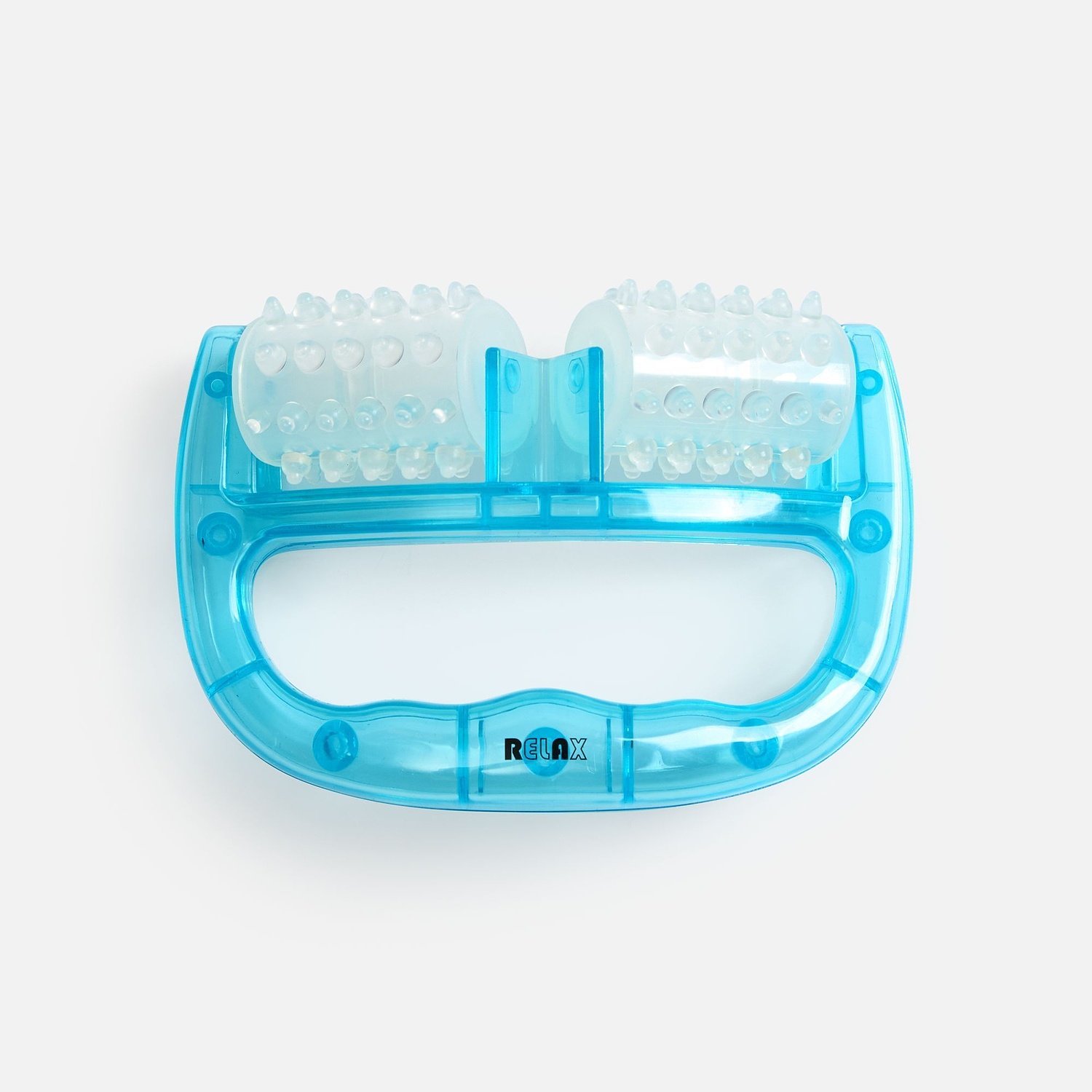 Роликовый ручной массажер Bodyrolla, синий