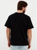Футболка Oversize Premium, черная с логотипом