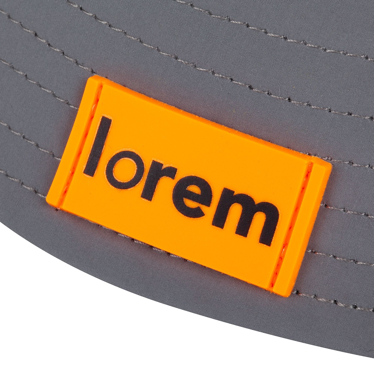 Панама Ben Mac, серая с логотипом