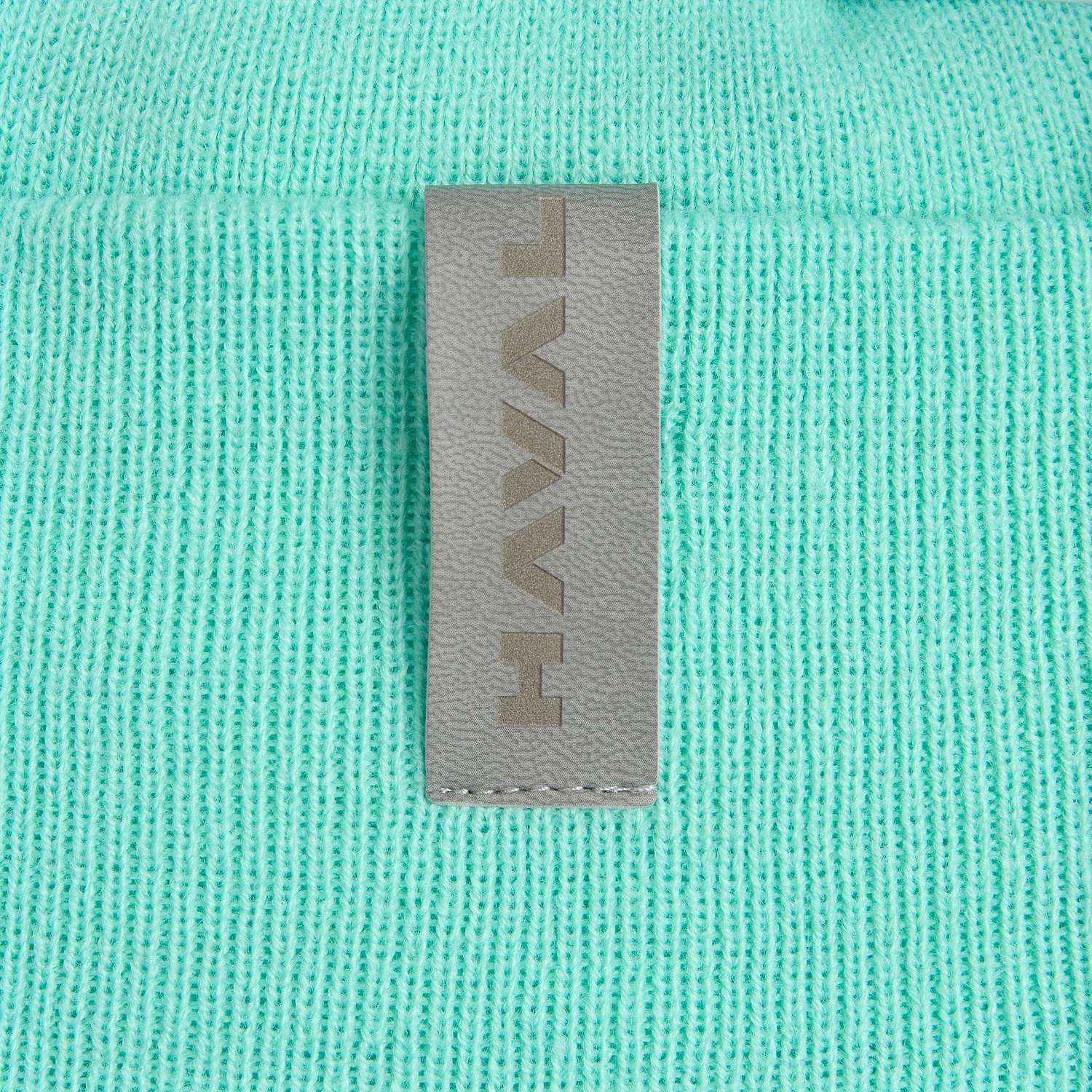 Шапка Urban Flow, зеленая (мятная) с логотипом