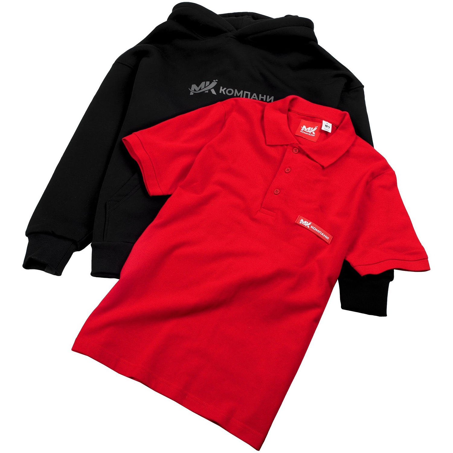 Худи оверсайз унисекс Go Easy, черное с логотипом