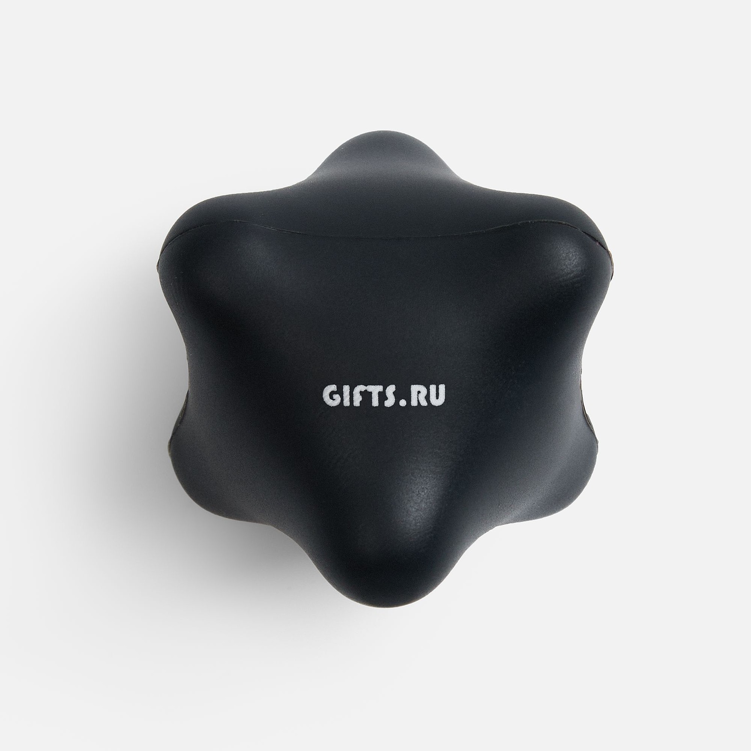 Набор массажных мячей для МФР Relaxify, черный с серым с логотипом