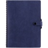 Ежедневник Strep Front на заказ, недатированный, синий с логотипом