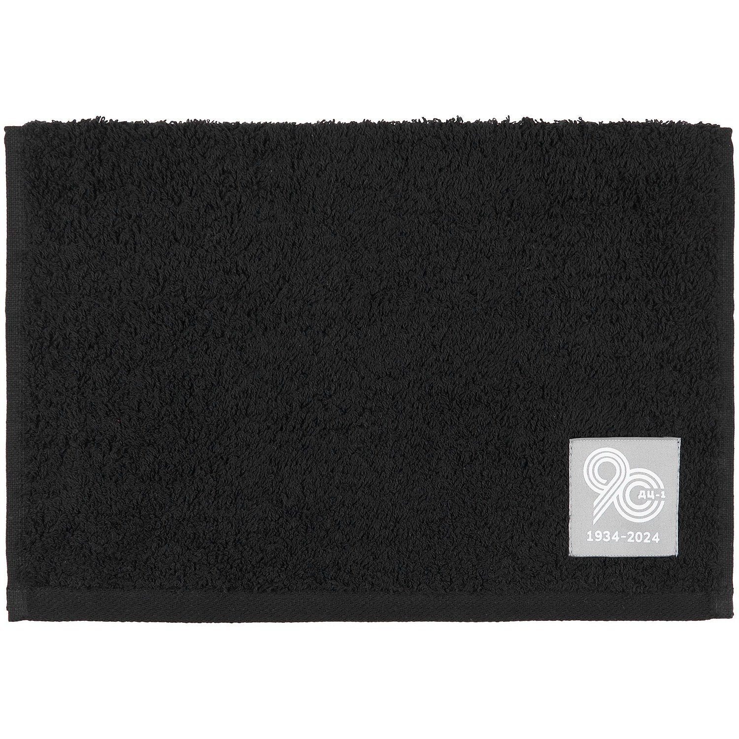 Лейбл тканевый Epsilon, L, серый с логотипом