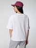 Футболка оверсайз женская Boxy Women, белая с логотипом
