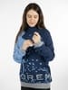 Джемпер на заказ Tricksy Net Reglan, полушерсть с логотипом