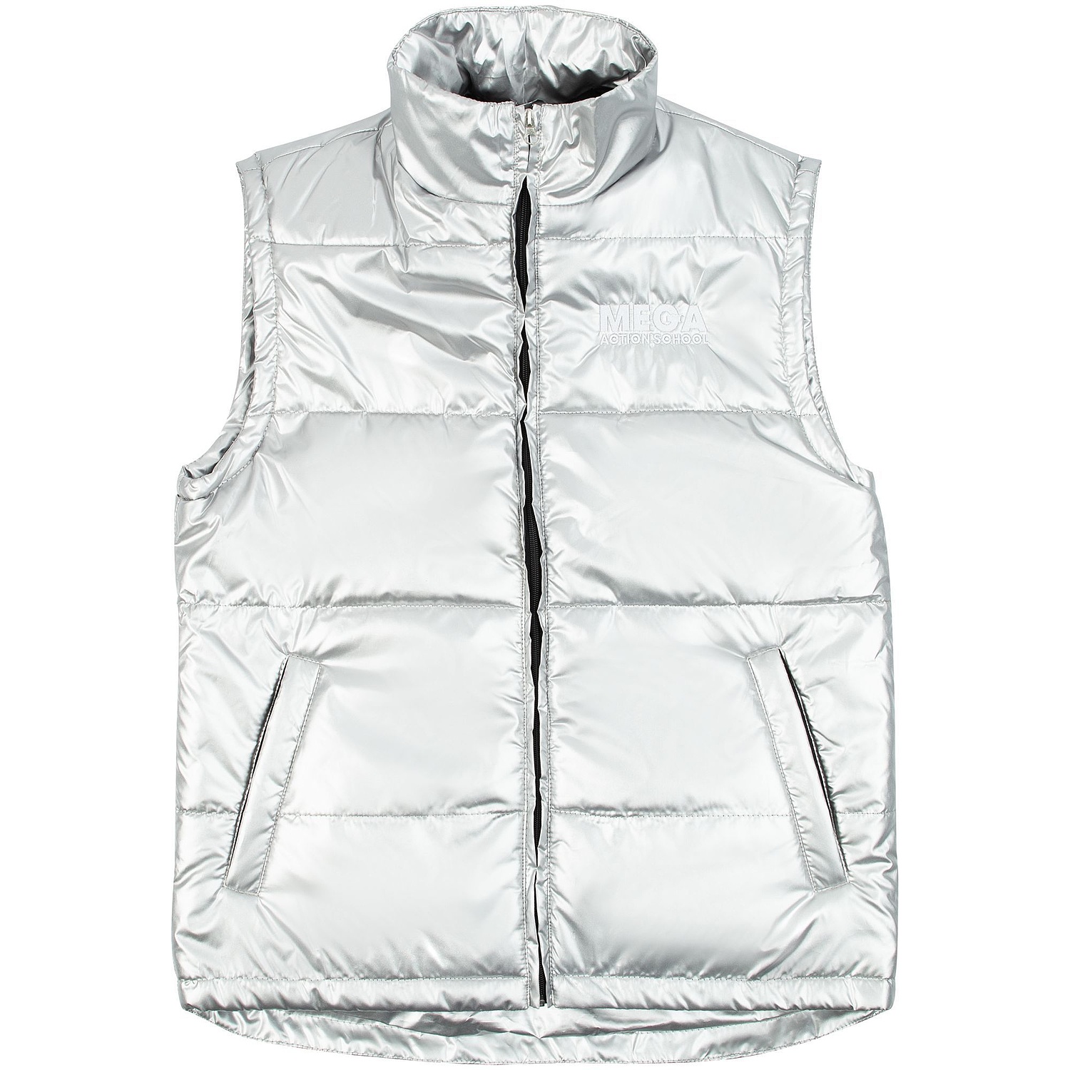 Жилет Kama, серебристый с логотипом