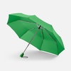 Зонт складной AOC, светло-зеленый с логотипом