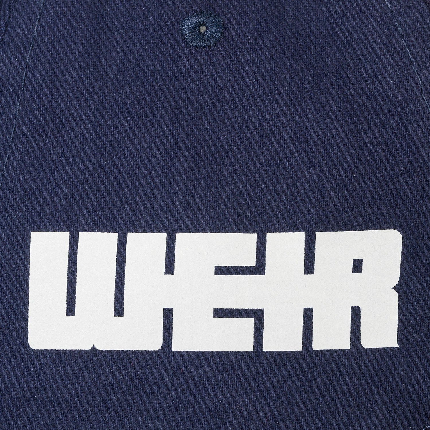 Бейсболка Buffalo, темно-синяя с логотипом