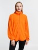 Куртка флисовая унисекс Fliska, оранжевая, размер XL/XXL