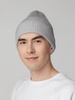 Шапка Nobilis, белая с серым с логотипом