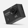 Экшн-камера Digma DiCam 320, черная с логотипом