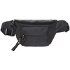 Сумка поясная MD20, темно-серая с логотипом