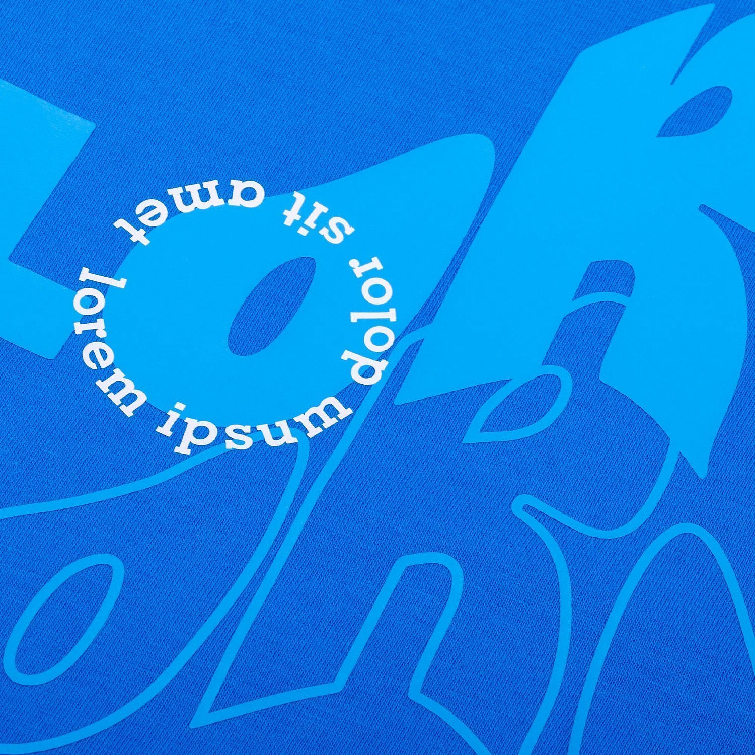 Футболка женская T-bolka Lady, бирюзовая с логотипом