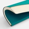 Ежедневник Flex Shall New, недатированный, бирюзовый с логотипом