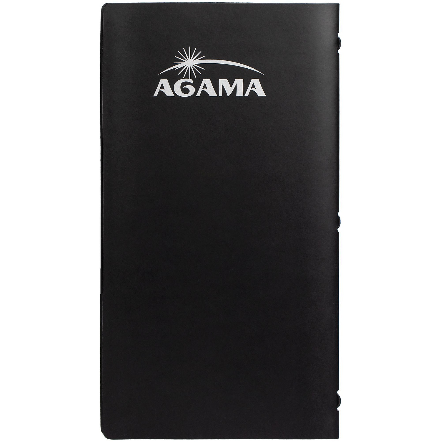 Карта вин Satiness, черная с логотипом