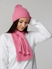 Шапка Yong, розовая с логотипом