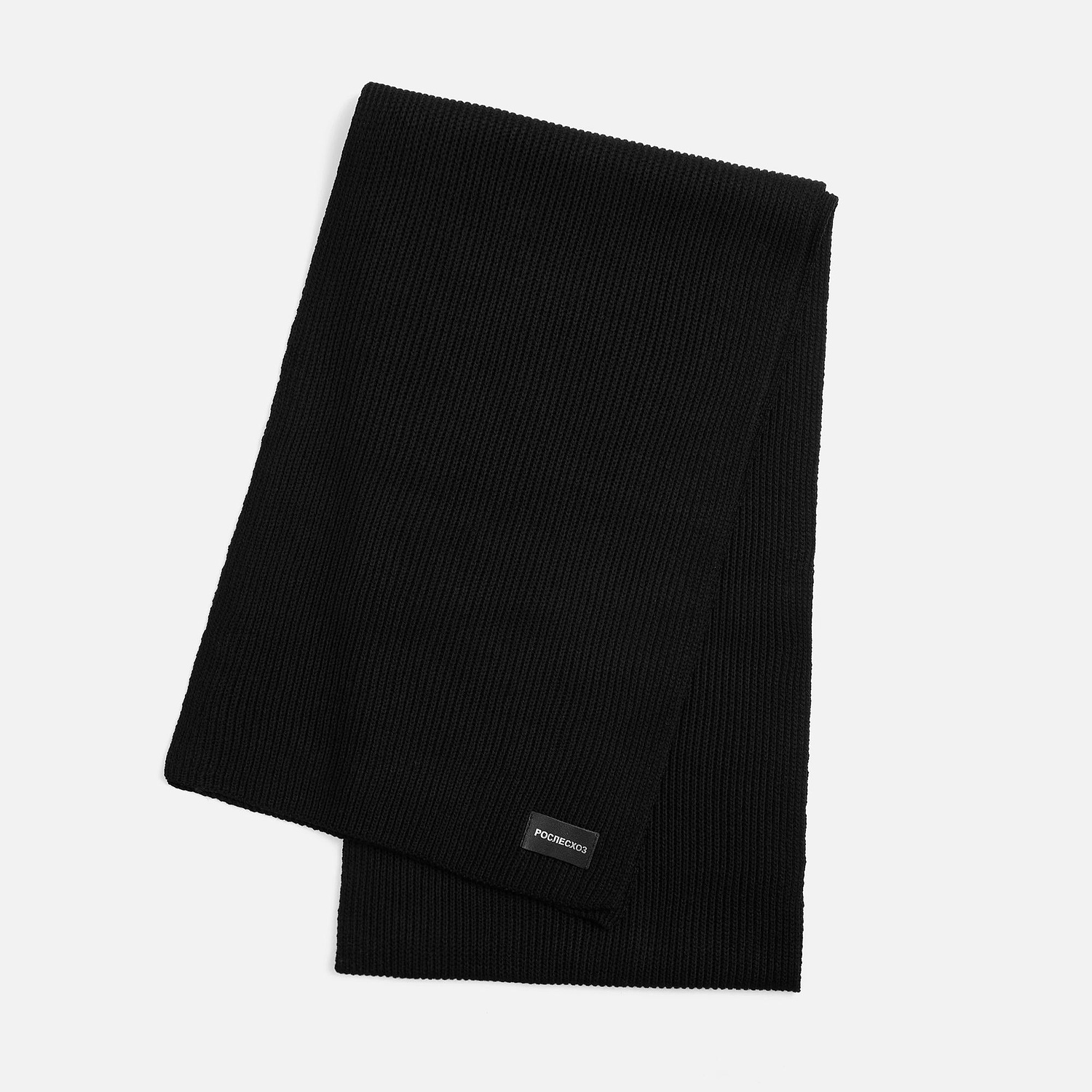 Шарф Life Explorer, черный с логотипом