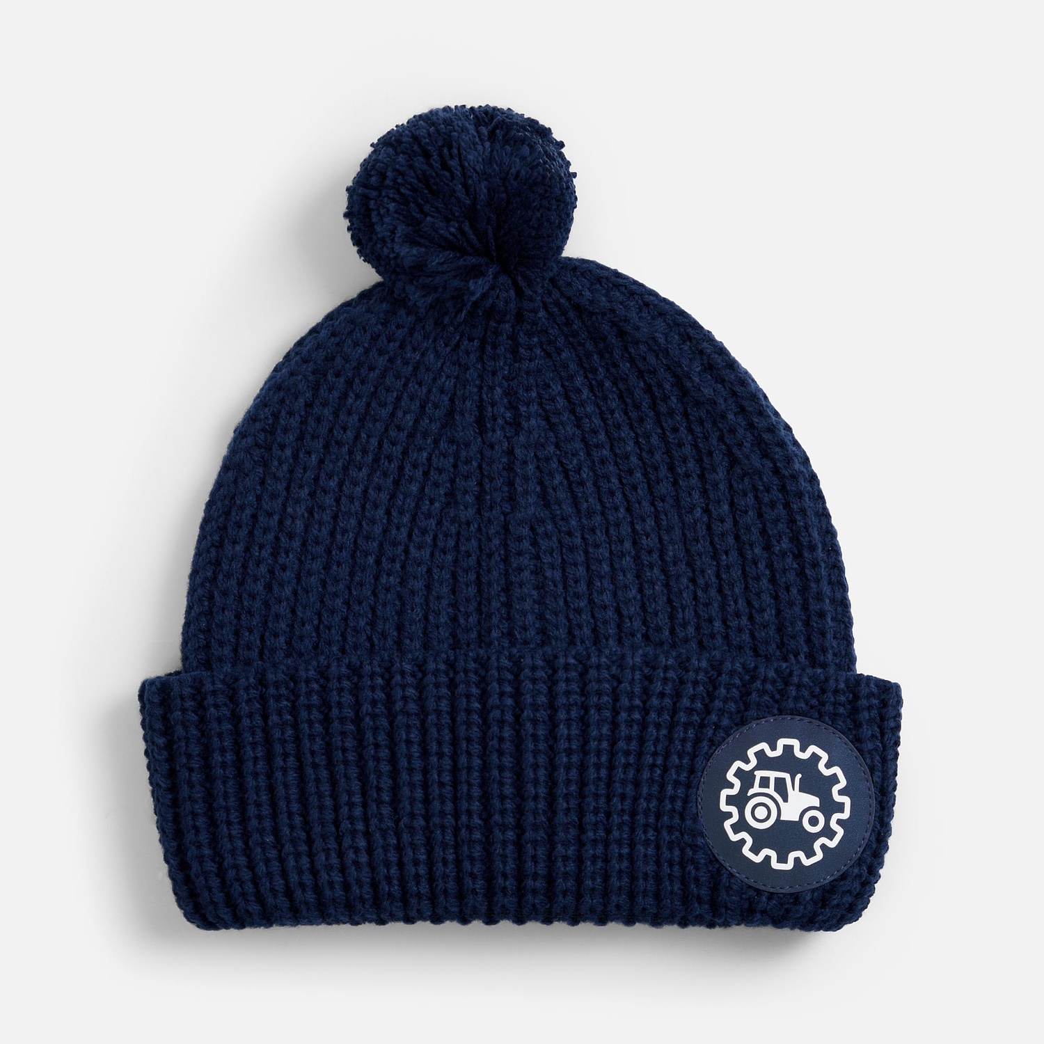 Шапка Nordvik, темно-синяя с логотипом