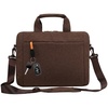 Сумка для ноутбука L224, коричневая с логотипом