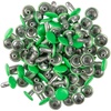 Заклепка Rivet, S, зеленый неон с логотипом