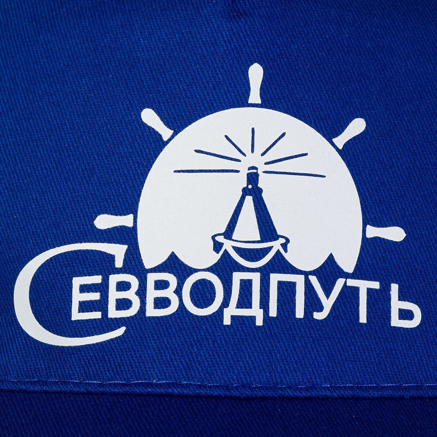 Бейсболка Buzz, ярко-синяя с логотипом