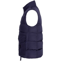 Жилет с подогревом Thermalli Zermatt, темно-синий с логотипом