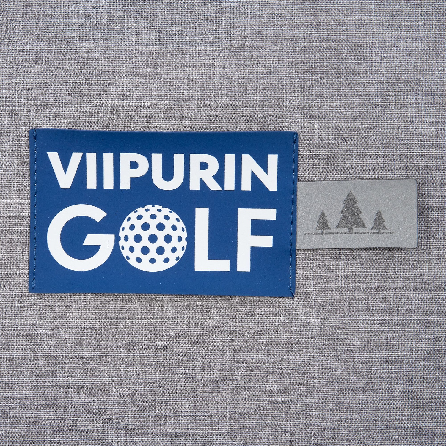 Рюкзак-мешок Melango, серый с логотипом